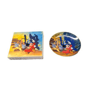 Disney Mickey FANTASIA The Sorcerer's Apprentice 50 Years Collector Plate Dukas